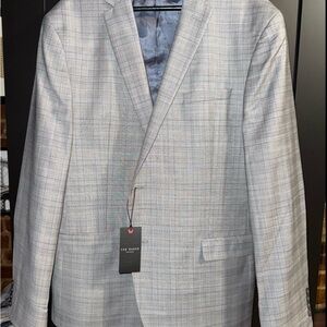 Ted Baker London Light Gray Blazer